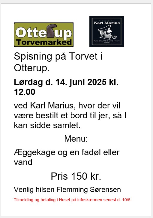 Spisning på Torvet